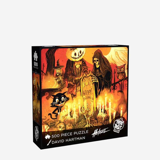 Puzzle: Halloween at the Cemetary (500 Pieces)
