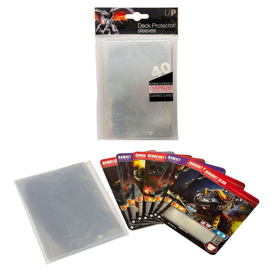 Deck Protector: Oversized Clear (40)