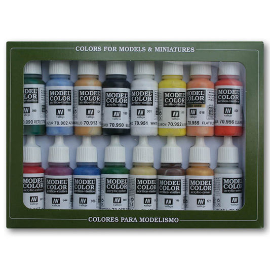 Basic Colors for Models & Miniatures (16)