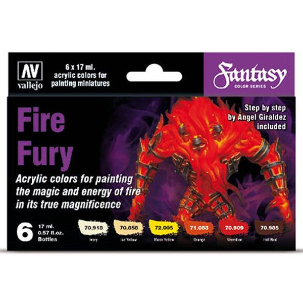 Model Color: Fantasy: Fire Fury