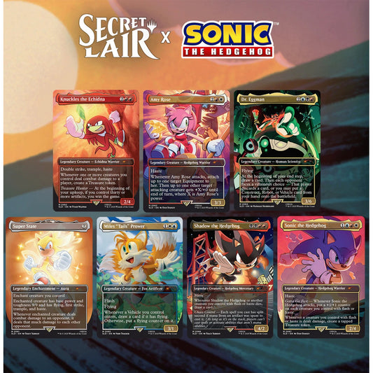 MTG: Secret Lair X Sonic the Hedgehog - Friends & Foes (Non-foil)
