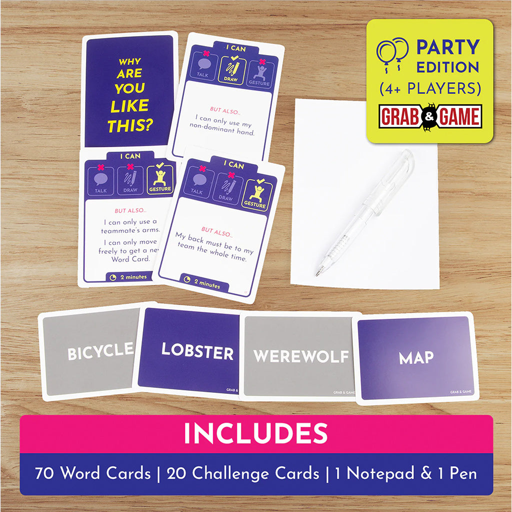 Why Are You Like This (Party Edition): Grab and Games