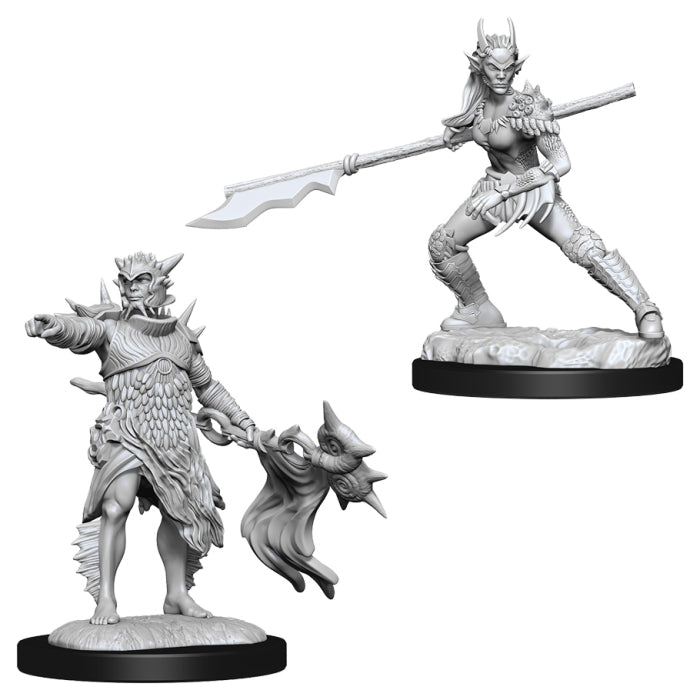 Wizkids: Magic the Gathering: Coralhelm Commander & Halimar Wavewatch W13 (Unpainted)