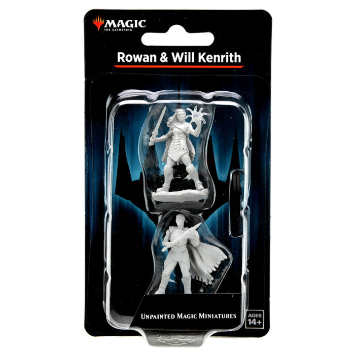 Wizkids Unpainted Miniatures: Magic the Gathering: Rowan Kenrith & Will Kenrith Wave 15
