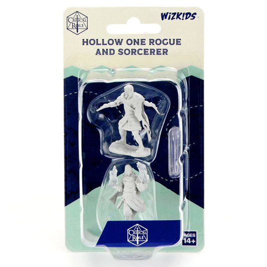 Wizkids: Critical Role Minis: Hollow One Rogue and Sorceror Male (Unpainted)