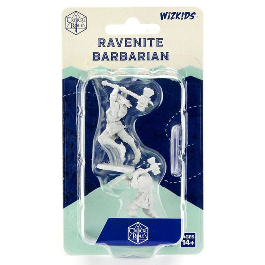 Critical Role Minis: Ravenite Half-Dragon Barbarian Female (Unpainted)