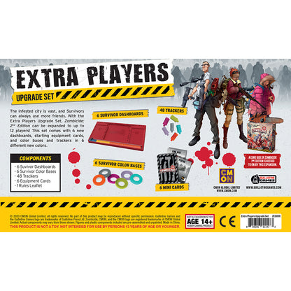 Zombicide: 2E: Extra Players Upgrade Set