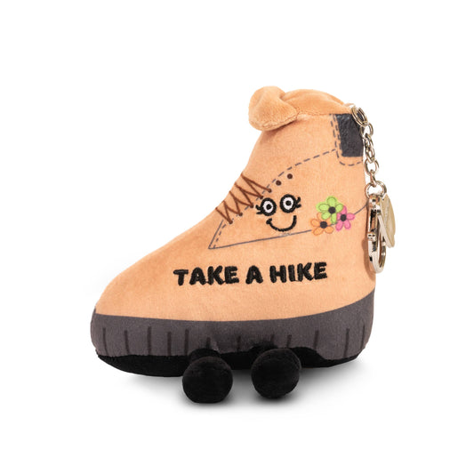 Punchkins Book "Take a Hike" Plush Keychain