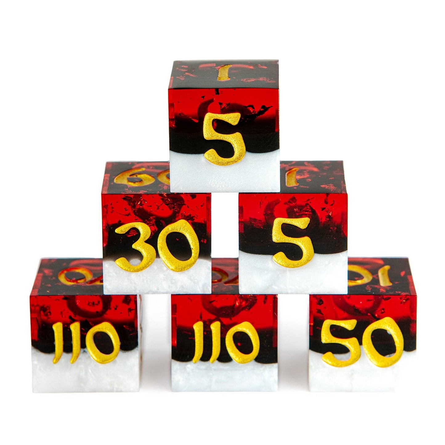 TCG Damage Counter Dice Set - Classic