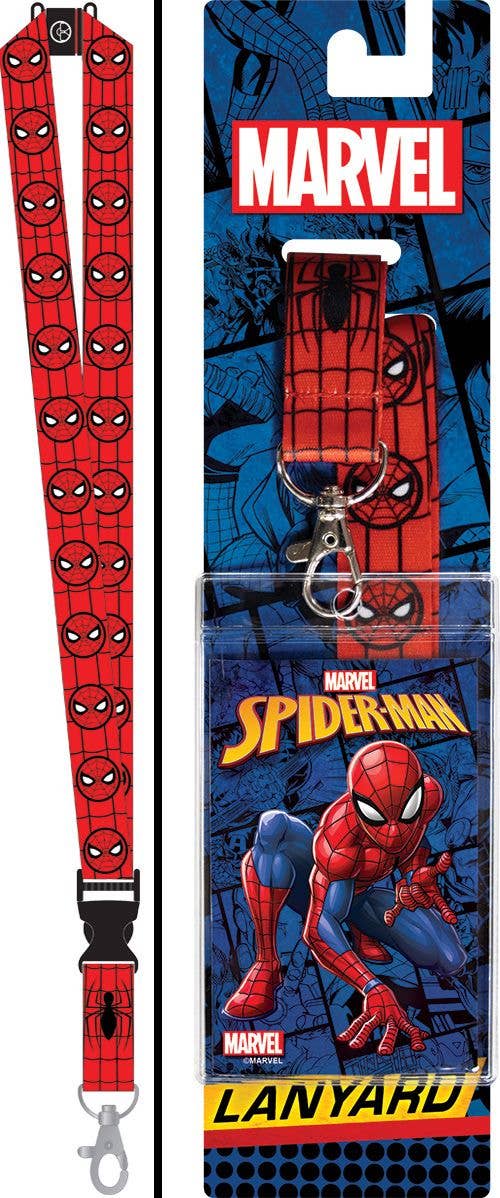 Marvel Comics Spiderman Lanyard