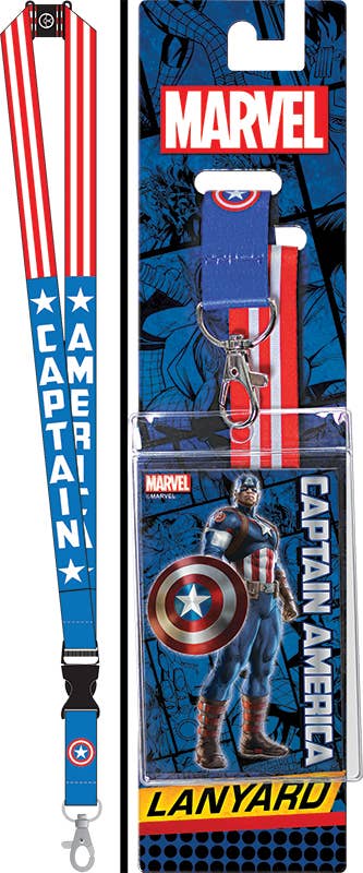 Marvel Comics¬© Captain America Lanyard