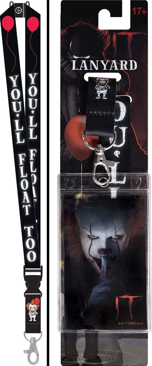 Horror Movies It Pennywise Lanyard