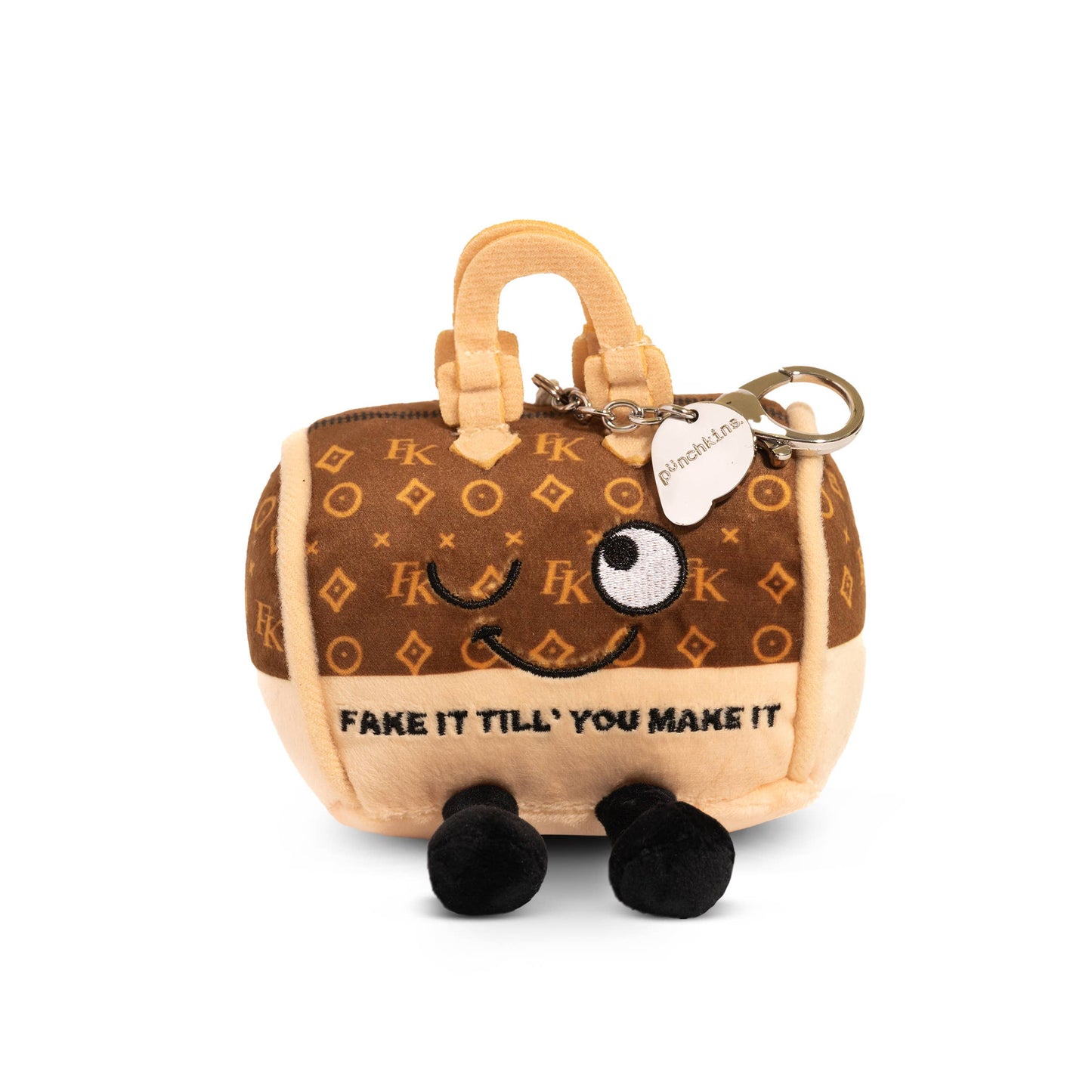Punchkins Handbag "Fake it" Plush Keychain