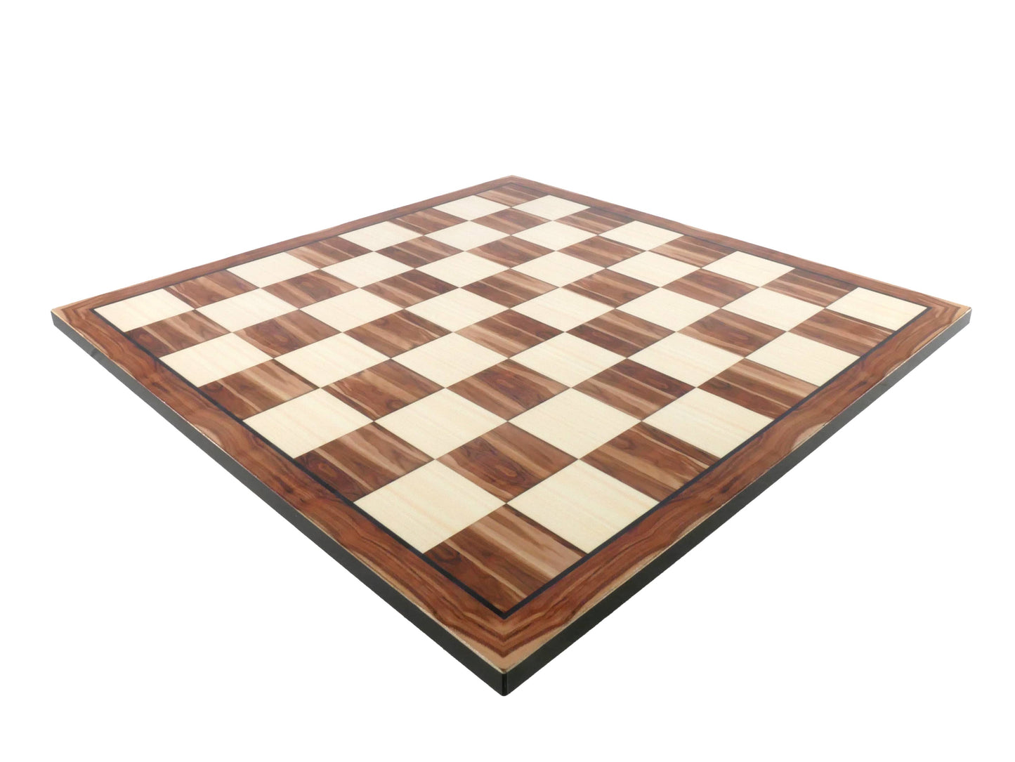 Chessboard - American Walnut Decoupage - 17.25"