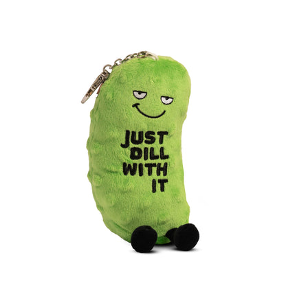 Punchkins Dill Pickle Keychain Plushie