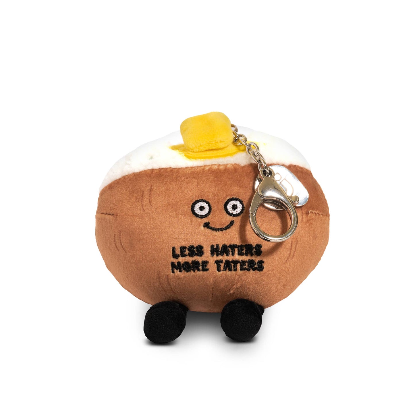 Punchkins Potato Cute Haters Keychain Plush