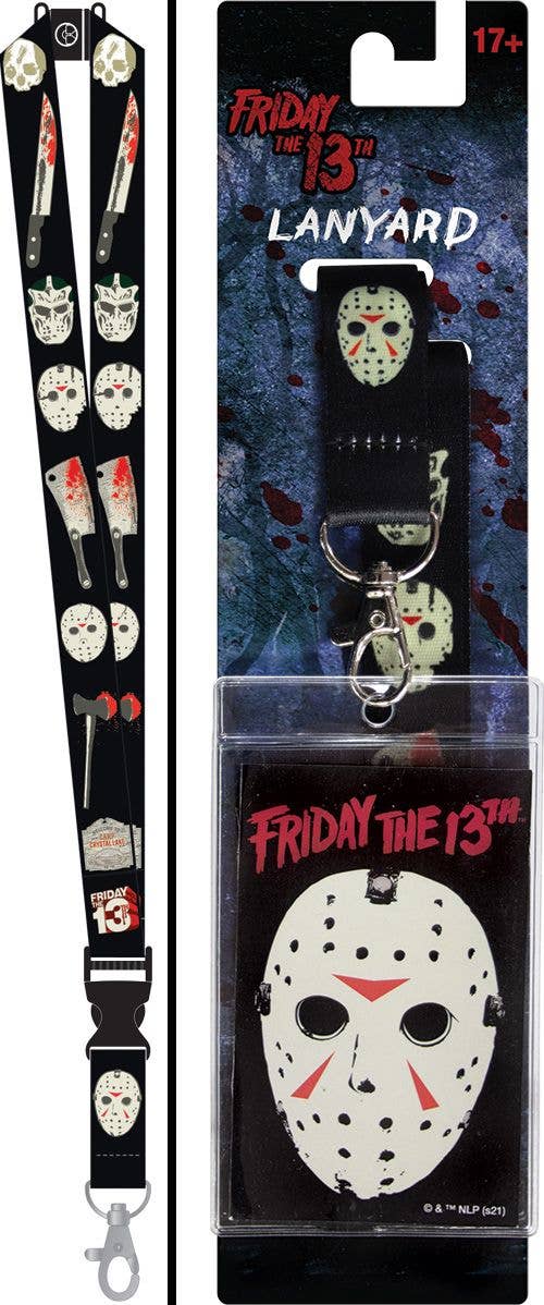 Horror Movies Friday The 13Th Lanyard
