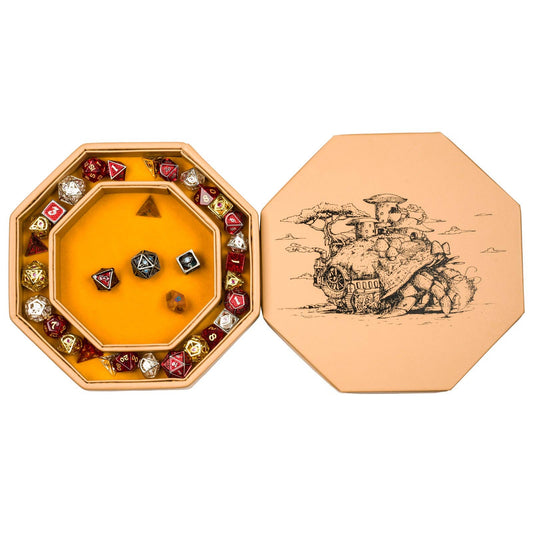 Hero's Hoard Dice Tray and Keeper -Hermit Crab