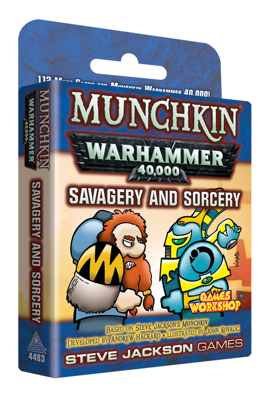 Munchkin: Warhammer: 40,000: Savagery and Sorcery