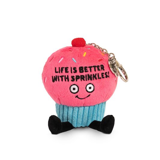 Punchkins Cute Plush Cupcake Keychain