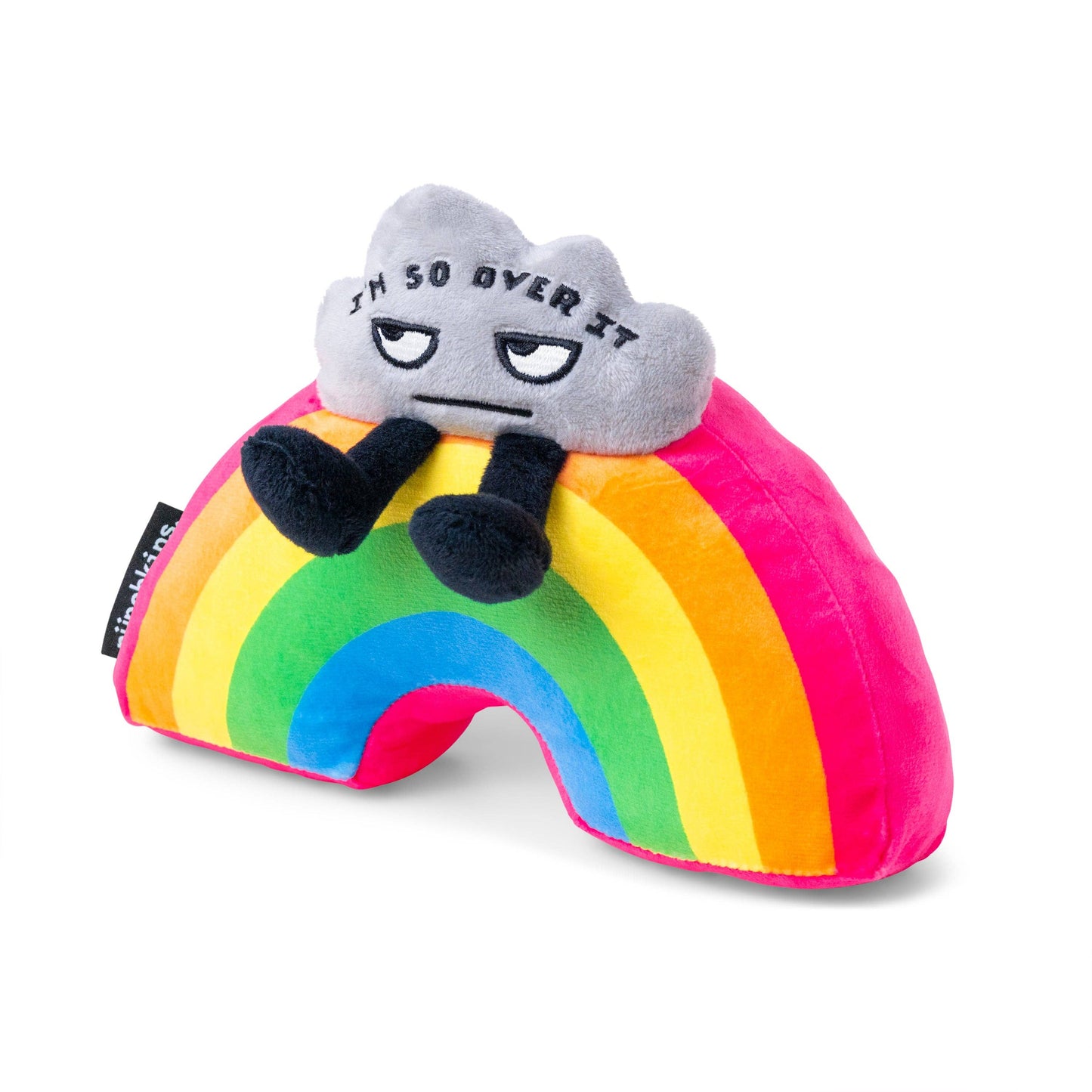 "I'm So Over It" Novelty Plush Rainbow Gift