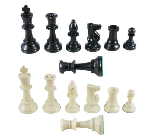 3.75" Triple weighted Tournament Chessmen